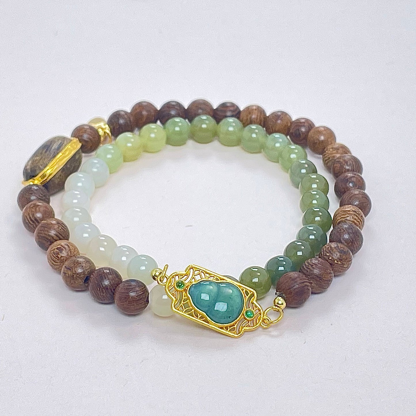 Health Hetian Jade Energy Bracelet