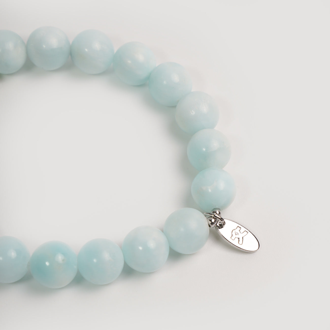 Radiance of Confidence Bracelet | Aquamarine and Hemimorphite Gemstone Bracelet for Elegance and Self-Assurance