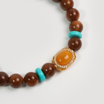 Aegis Turquoise Cook Beads Bracelet